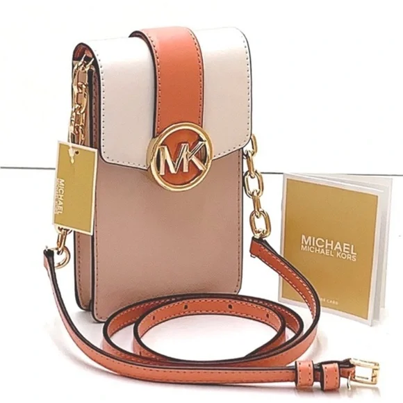 Michael Kors Carmen Blush Crossbody Bag - Picture 2 of 5